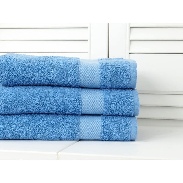 Modrá froté osuška 70x140 cm Adria -  B.E.S.-image-1