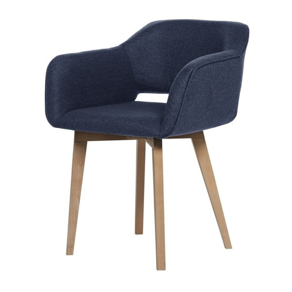 Tmavomodrá jedálenská stolička My Pop Design Oldenburg