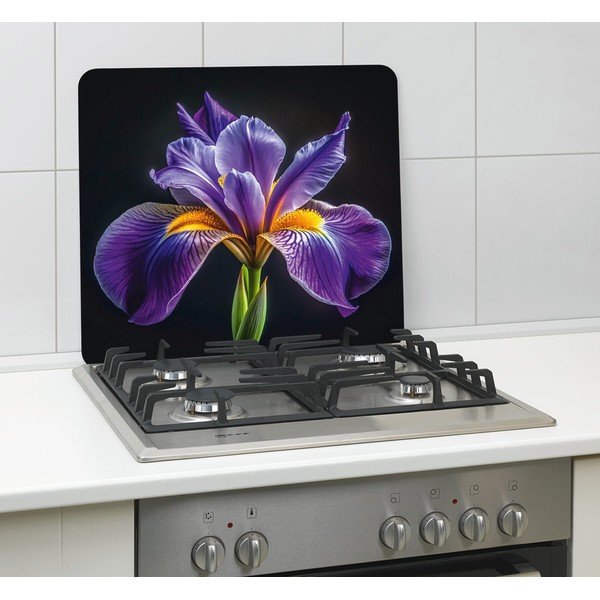 Kryt na stenu pri sporáku z tvrdeného skla 50x56 cm Abdeckplatte  – Wenko-image-2