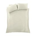 Béžové saténové obliečky na dvojlôžko 200x200 cm Silky Soft – Catherine Lansfield