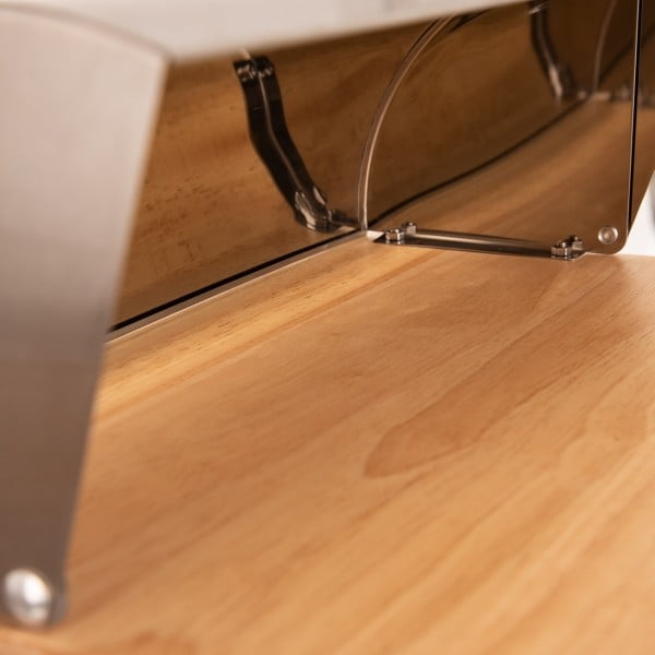 Chlebník z antikoro ocele a bambusu Orion Basic-image-3