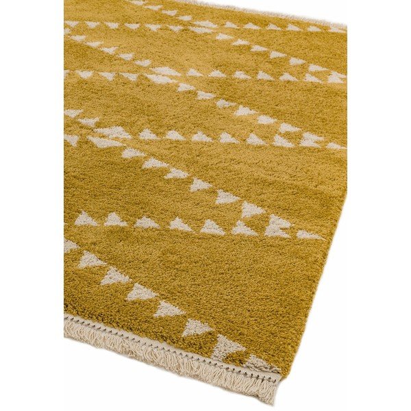 Koberec v horčicovej farbe 200x290 cm Rocco – Asiatic Carpets-image-3