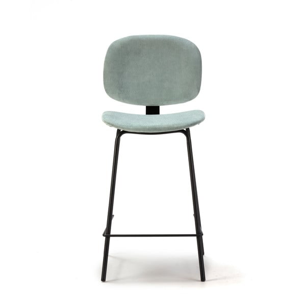 Svetlomodré barové stoličky v súprave 2 ks (výška sedadla 66 cm) Arus – Marckeric-image-2