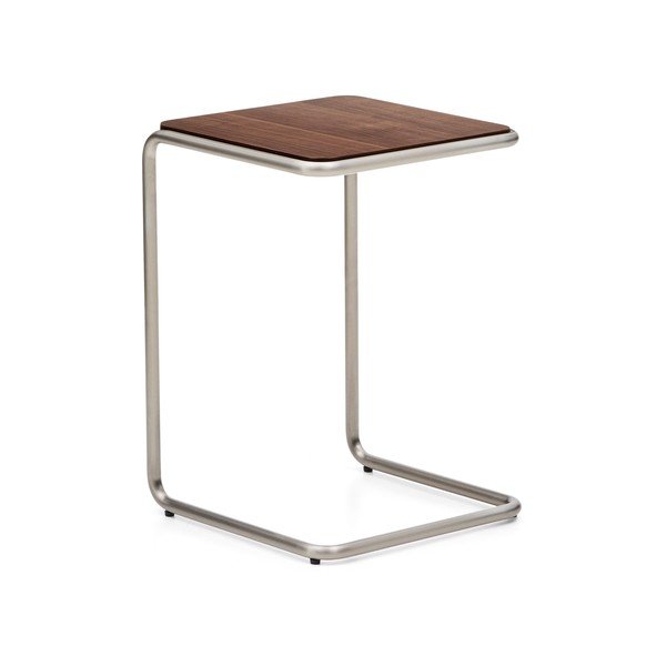 Odkladací stolík v dekore orecha 42x42 cm Tarsel – Kave Home