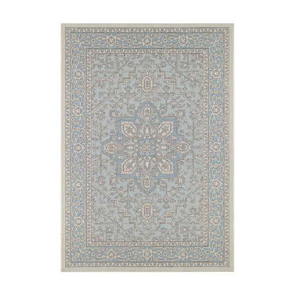 Modro-béžový vonkajší koberec NORTHRUGS Anjara, 200 x 290 cm