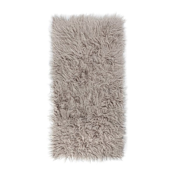 Sivý koberec La Forma Brock, 65 × 130 cm