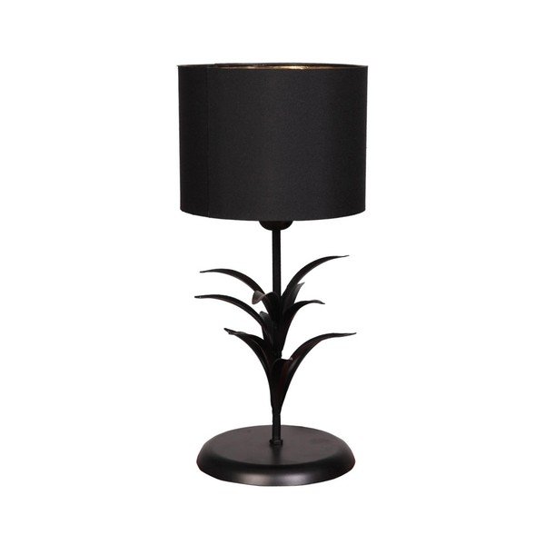 Čierna stolová lampa Leaf - Magenta Home