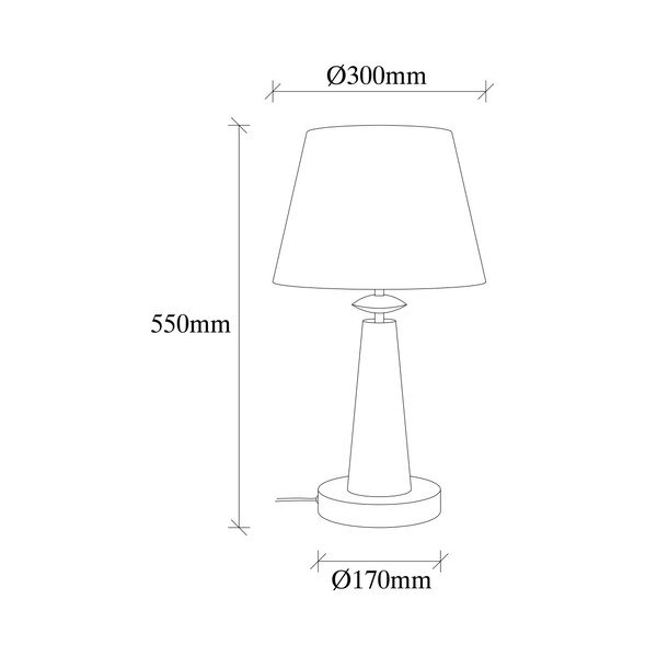 Kovová stolová lampa v zlatej farbe Opviq lights Samuel-image-1