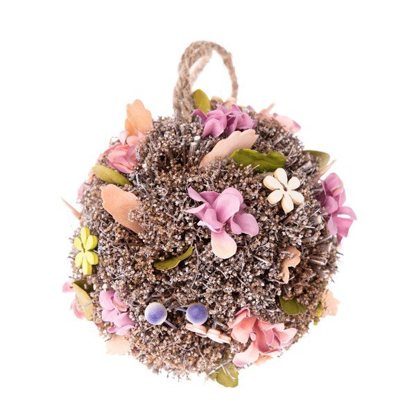 Závesná dekorácia Dakls Flower Ball, ø 11 cm