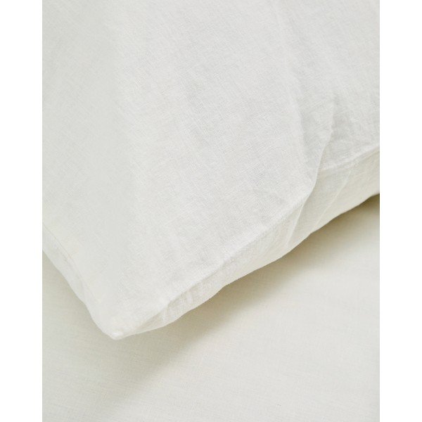 Slonovinové 3-dielne obliečky na dvojlôžko/predĺžené 240x260 cm Simmel – Kave Home-image-3
