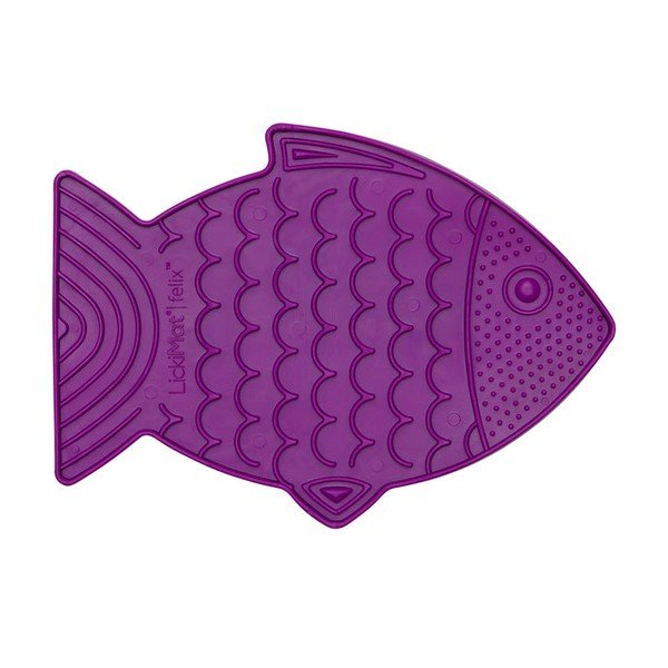 Lízacia podložka pre mačky Felix Purple – LickiMat-image-1