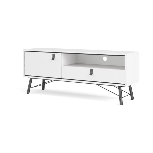 Biely TV stolík Tvilum Ry-image-2