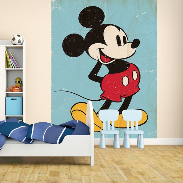 Veľkoformátová tapeta Mickey, 158 x 232 cm