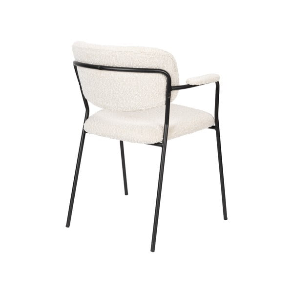 Biele jedálenské stoličky v súprave 2 ks Jolien – White Label-image-4