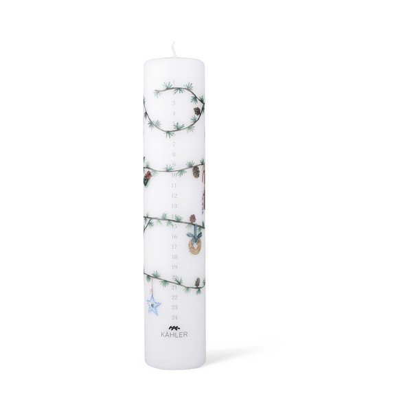 Sviečka s vianočným motívom Hammershøi Christmas – Kähler Design