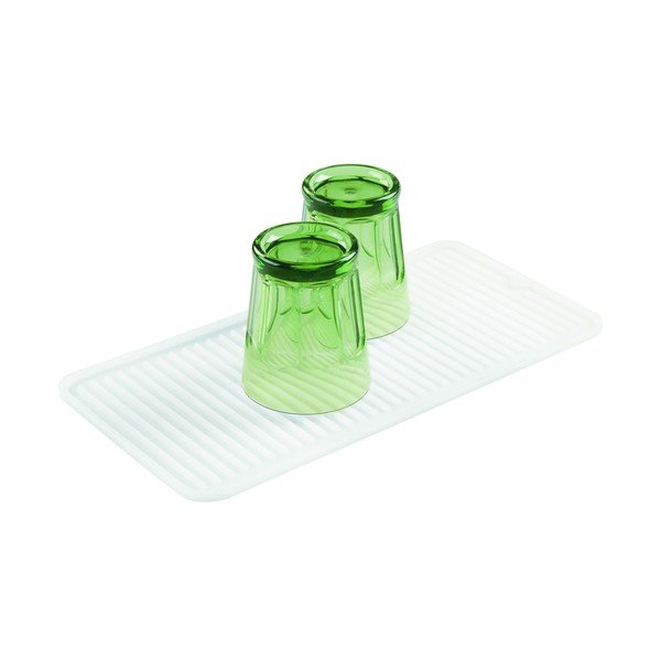 Silikónový odkvapávač na riad iDesign Lineo Drying Mat, 40,5 x 20,5 cm