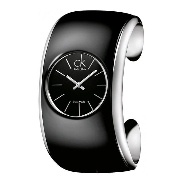 Dámske čierne hodinky Calvin Klein K6094101
