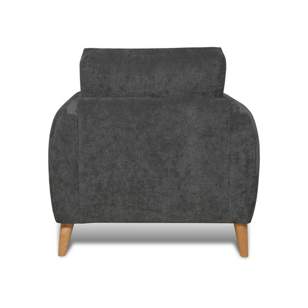 Tmavosivé kreslo Marvel - Scandic-image-3