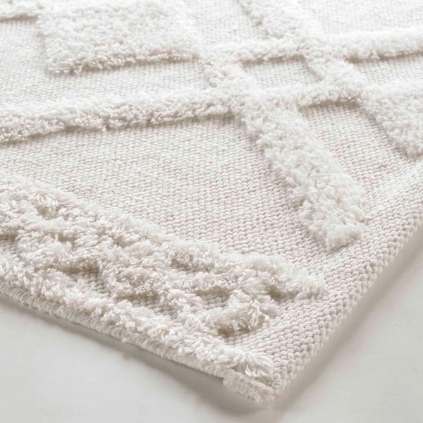 Biela kúpeľňová predložka 50x80 cm Gladis – douceur d'intérieur-image-2