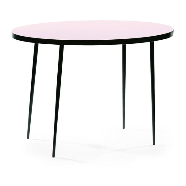 Odkladací stolík Miss Étoile Rose Stripes, 51 cm