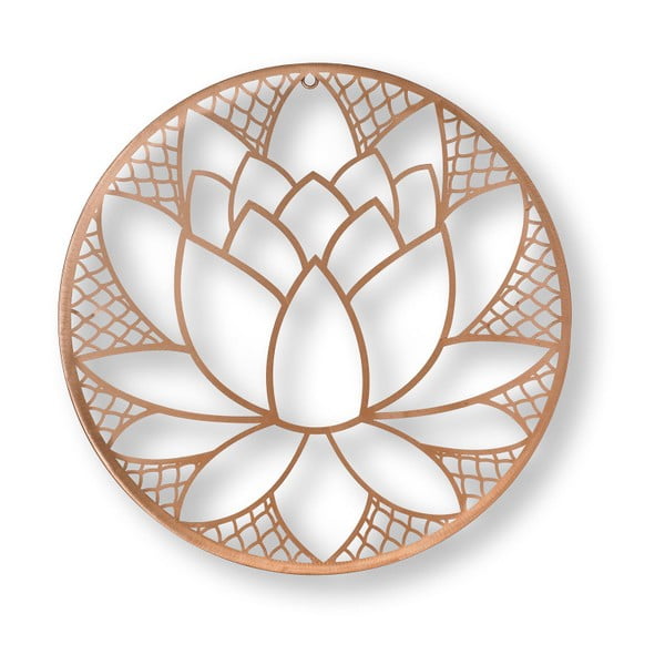 Kovová nástenná dekorácia Graham & Brown Lotus Blossom