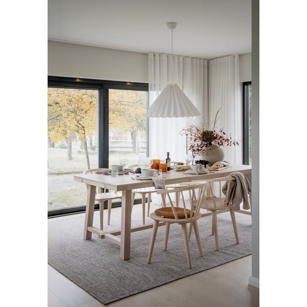 Matne lakovaný dubový jedálenský stôl Rowico Brooklyn, 220 x 95 cm-image-1