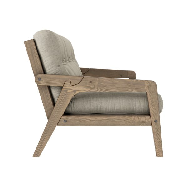 Béžová rozkladacia pohovka 204 cm Grab - Karup Design-image-4