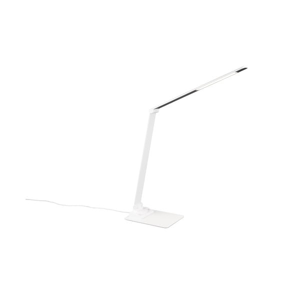 Biela LED stmievateľná stolová lampa (výška 72 cm) Travis – Trio-image-3