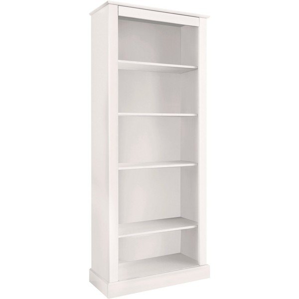 Biela knižnica z borovicového dreva 181x31 cm Mille – Støraa-image-2