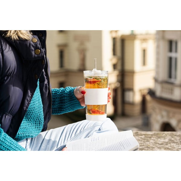 Biely termo hrnček 600 ml Fuori – Vialli Design-image-2