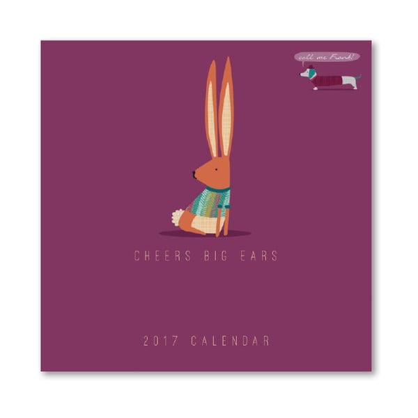 Mini kalendár Portico Designs Call Me Frank