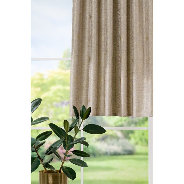 Záves v zlatej farbe 140x160 cm Elys - Mendola Fabrics-image-3