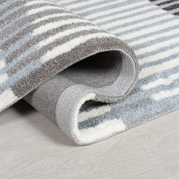 Sivý koberec Flair Rugs Linear Stripe, 160 x 230 cm-image-1