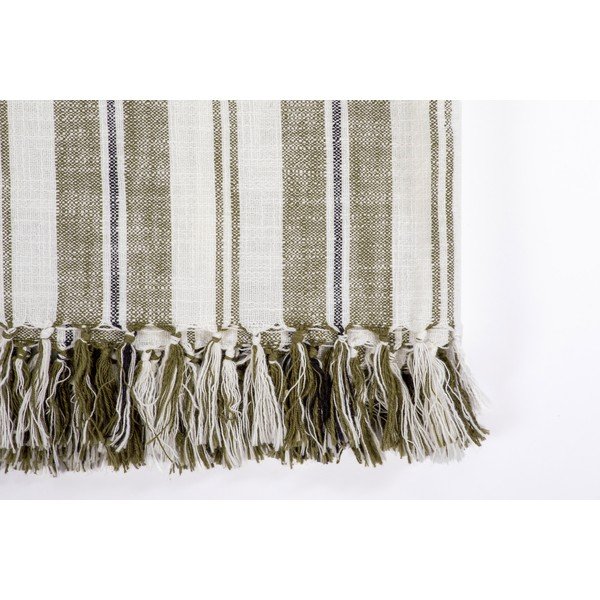 Zelená bavlnená deka 150x200 cm Indira – Tiseco Home Studio-image-1