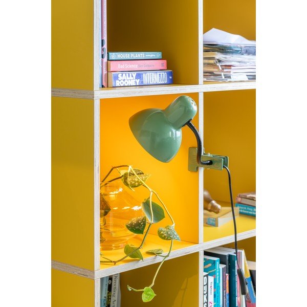 Zelená kovová stolová lampa (výška  33,5 cm) New Retro – Leitmotiv-image-1