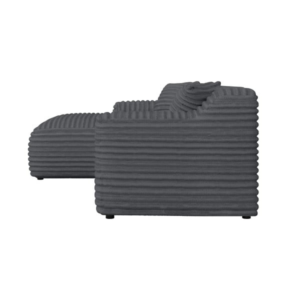 Tmavosivá menčestrová rohová pohovka (ľavý roh/s leňoškou) Martin – Ropez-image-3