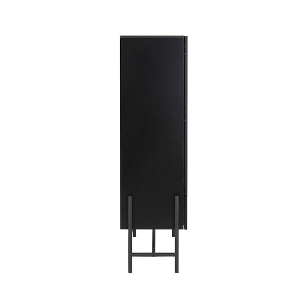 Čierna skriňa Interstil Norse, výška 150 cm-image-3