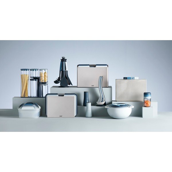 Súprava 2 modrých mlynčekov na soľ a korenie Joseph Joseph Milltop Sky-image-3