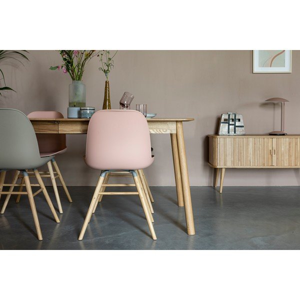 Svetloružové jedálenské stoličky v súprave 2 ks Albert – Zuiver-image-2