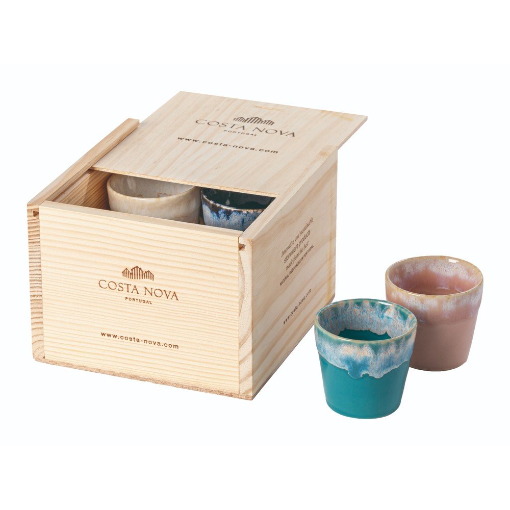E-shop Kameninové šálky v súprave 8 ks na espresso 90 ml Grespresso – Costa Nova