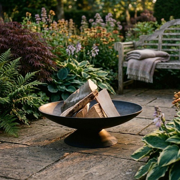 Liatinové ohnisko Esschert Design Camping, ⌀ 59 cm-image-1