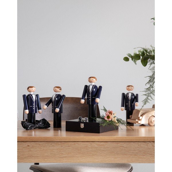 Drevená soška Groom - Kay Bojesen Denmark-image-3