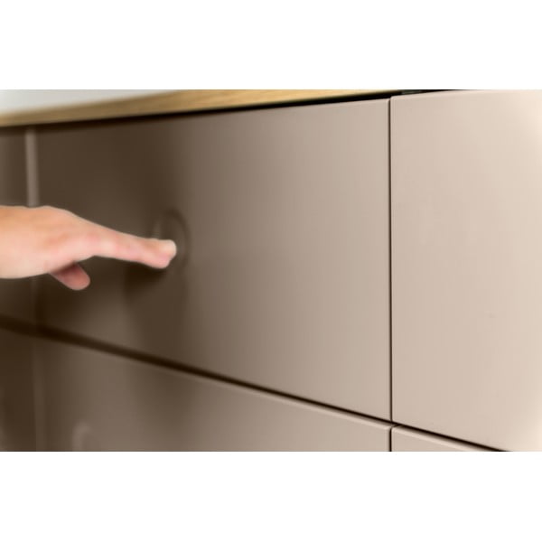 Hnedá komoda Tenzo Dot, 109 x 137 cm-image-4