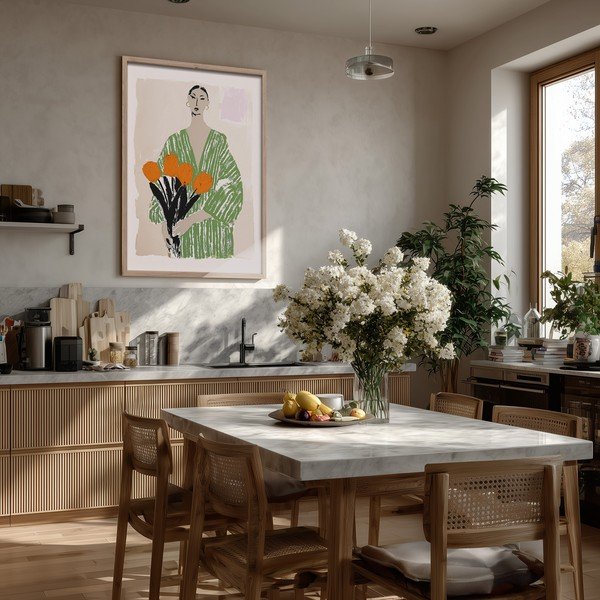 Tlačený obraz s rámom 50x70 cm Stella – Styler-image-1