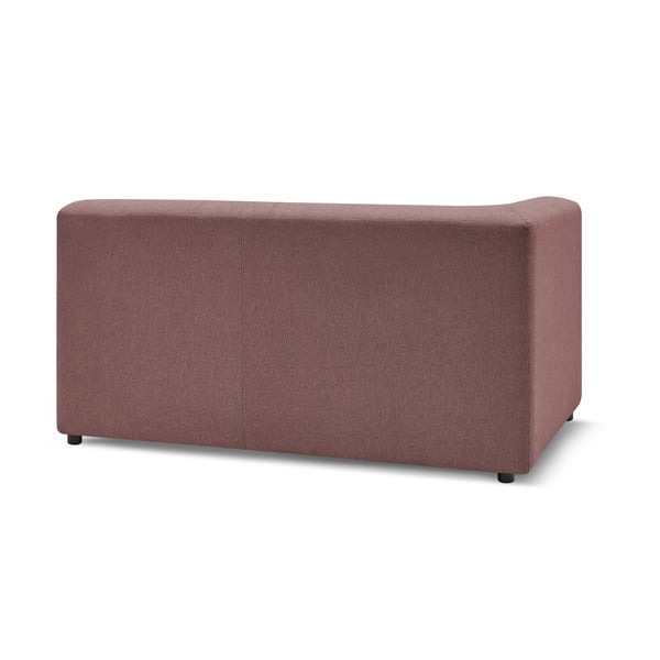 Tmavoružový modul pohovky (pravý roh) Kleber - Bobochic Paris-image-4