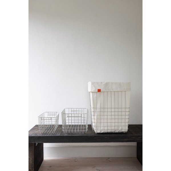 Kovový kôš na bielizeň v striebornej farbe 64 l Store-It – Mette Ditmer Denmark-image-1