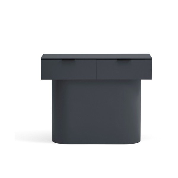 Antracitový konzolový stolík 36x100 cm Totem – Teulat-image-2