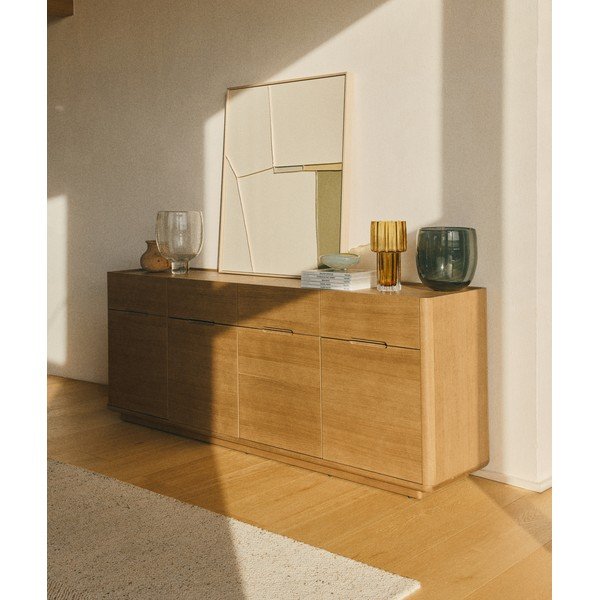 Ručne maľovaný/3D obraz s rámom/na plátne 80x100 cm Deravia – Kave Home-image-2