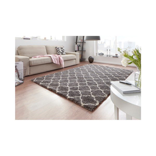 Tmavosivý koberec Mint Rugs Luna, 80 x 150 cm-image-3