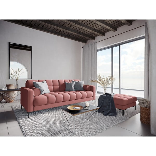 Ružová podnožka Cosmopolitan Design Bali, 60 cm-image-4